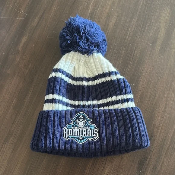 Milwaukee Admirals Pom-Pom Beanie - Picture 1 of 1
